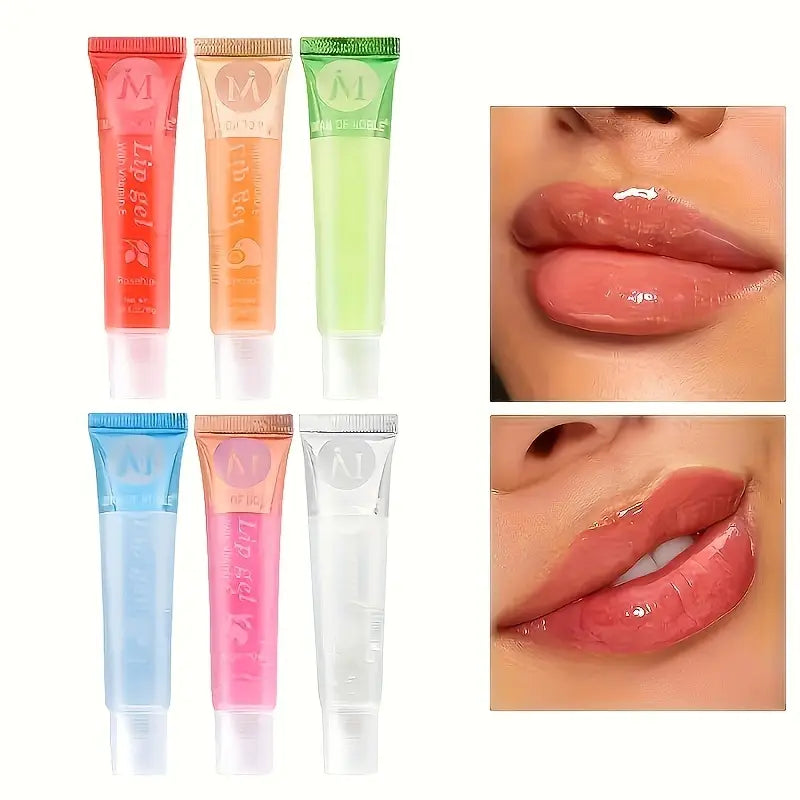 Hydrating Clear Lip Gloss Set – Plumping Lip Oils