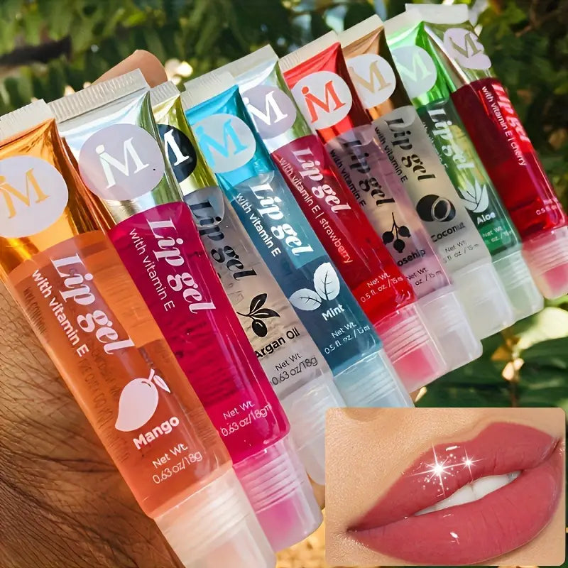 Hydrating Clear Lip Gloss Set – Plumping Lip Oils