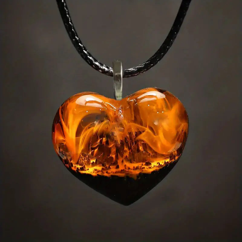 heart-pendant-necklace-mountains-blue-starry-sky-scene