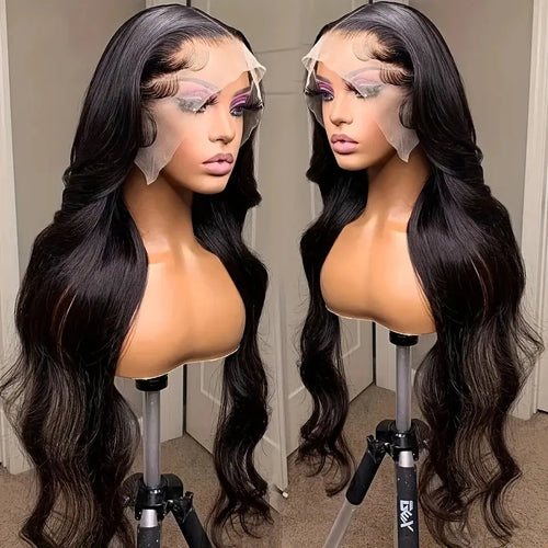 13x4 Lace Front Body Wave Wig – 200% Density, Human Hair
