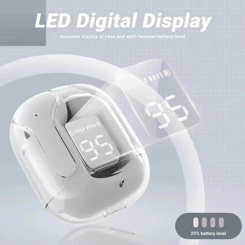 Wireless Immersive LED Display Headphones