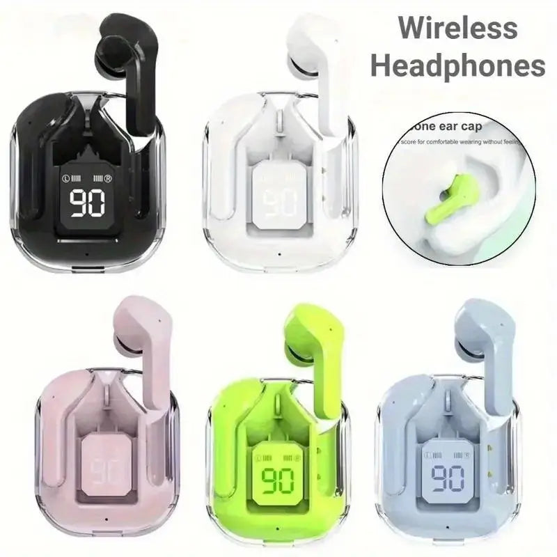 Wireless Immersive LED Display Headphones