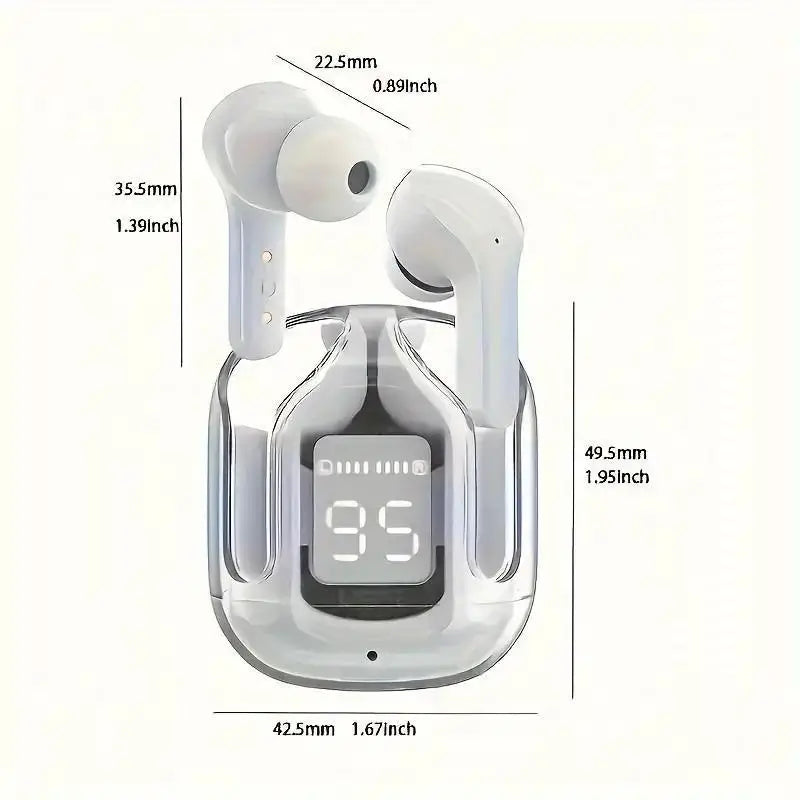 Wireless Immersive LED Display Headphones