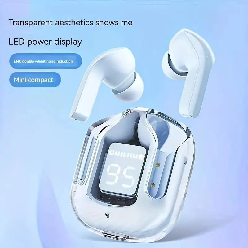Wireless Immersive LED Display Headphones