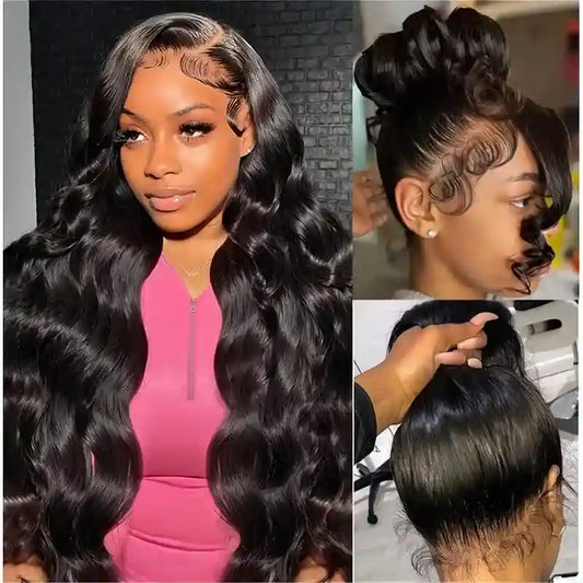 360 Body Wave HD Lace Wig - 180% Density Premium Human Hair