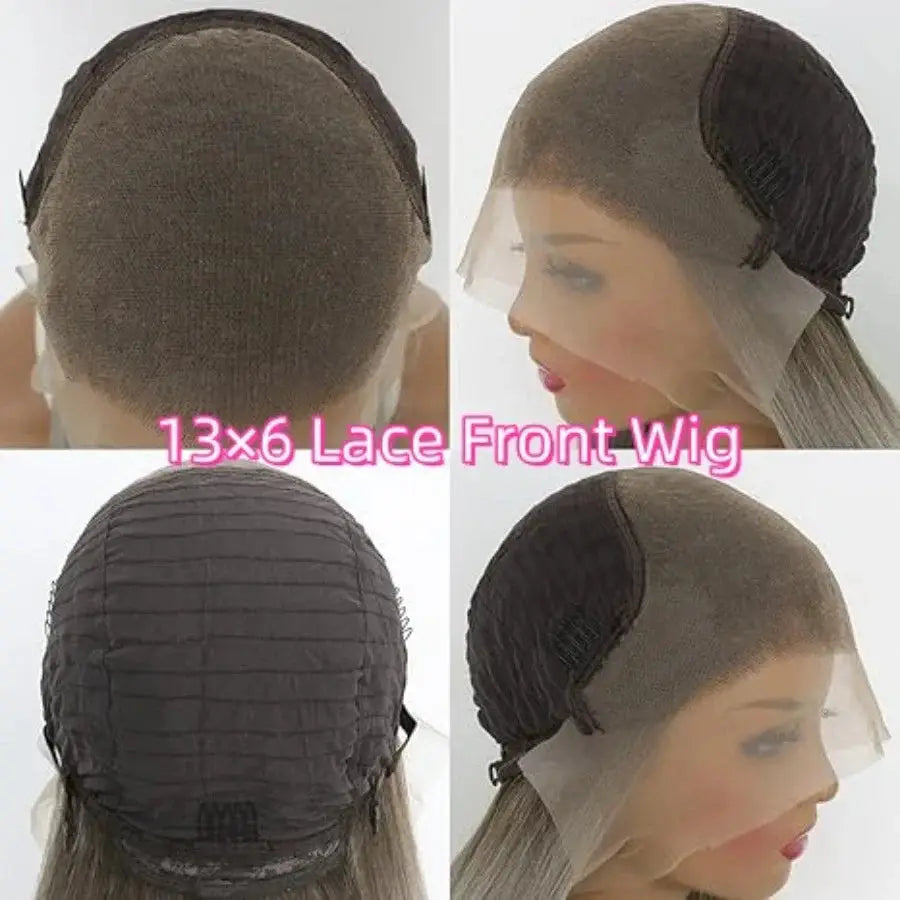 Ombre Yellow 13x6 Lace Wig – 30", Body Wave, 200% Hair
