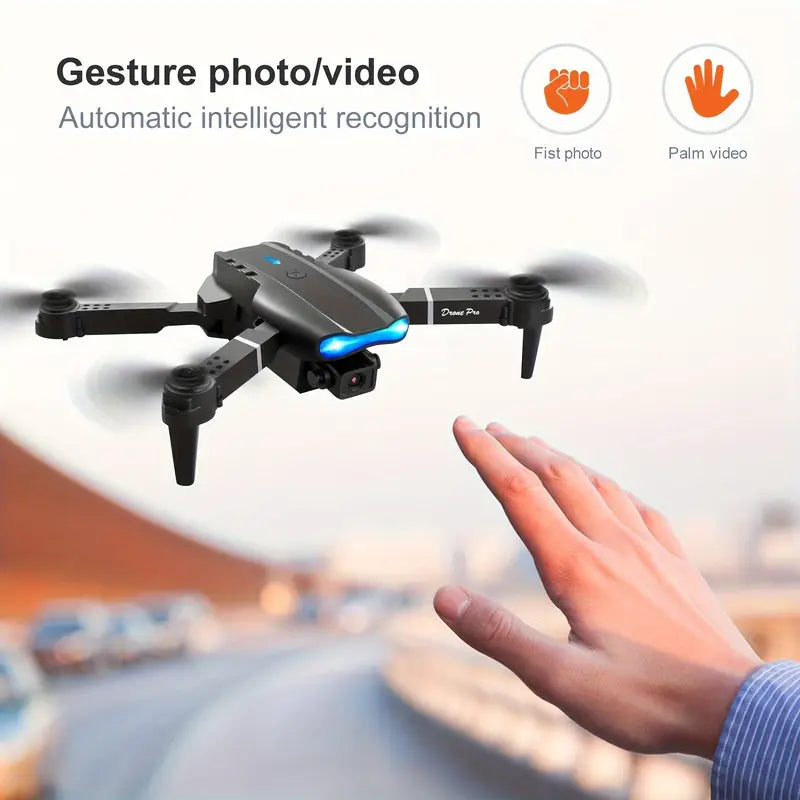 E99 Foldable RC Camera Drone – Quadcopter Toy for Beginners