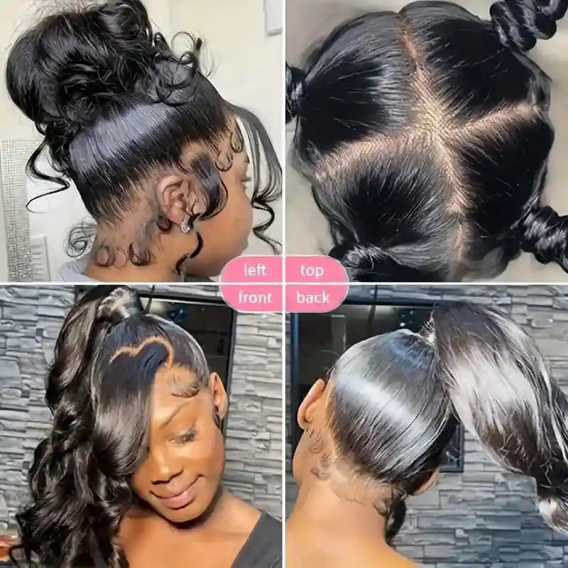 360 Body Wave HD Lace Wig - 180% Density Premium Human Hair