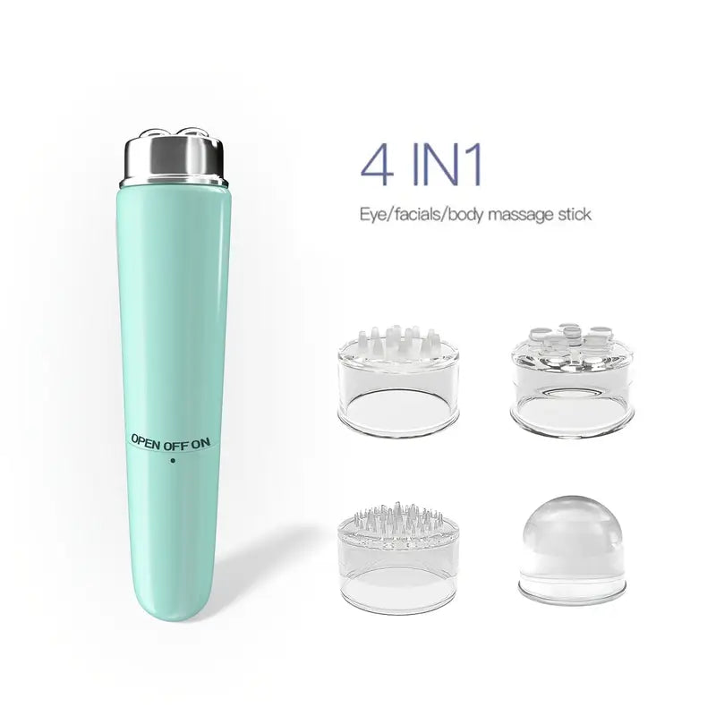 Mini Eye Massager Electric Vibrating Facial Massager Green