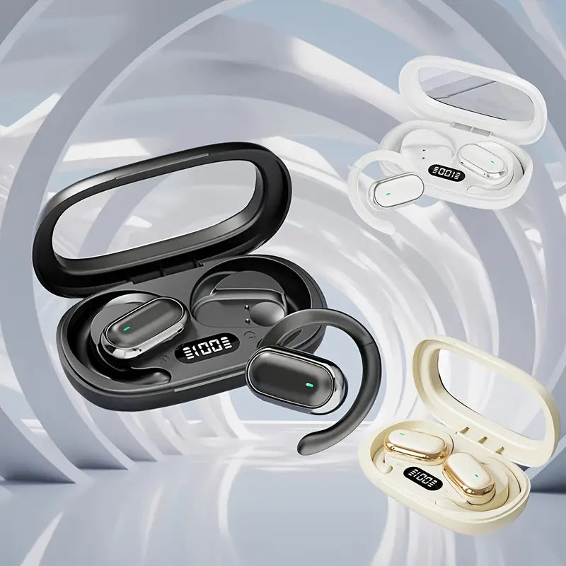 high-quality-wireless-earphones-sport-ear-hook-long-battery-life-digital-display-comfortable-fit