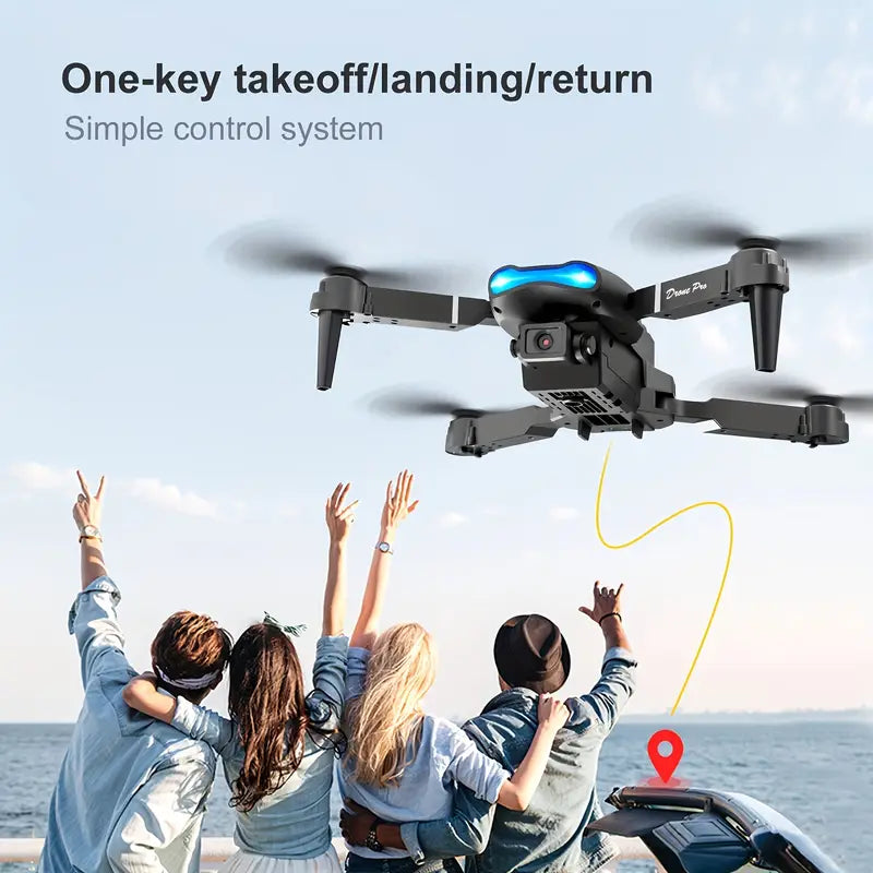 E99 Foldable RC Camera Drone – Quadcopter Toy for Beginners