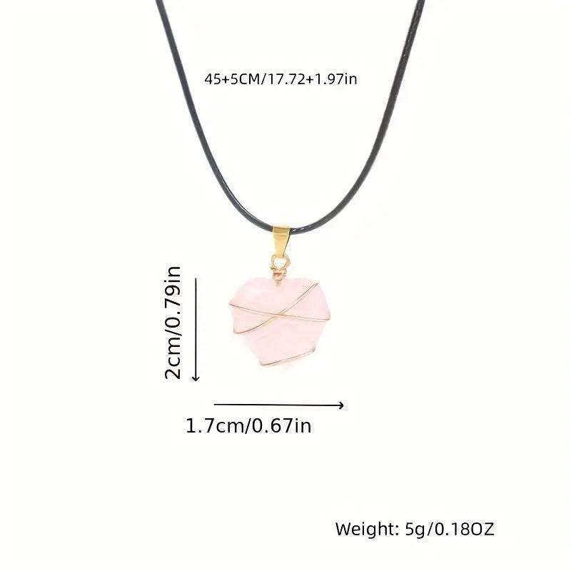 Elegant Heart-Shaped Pendant Necklace for Women - Stylish Jewelry Gift