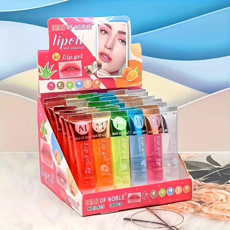 Hydrating Clear Lip Gloss Set – Plumping Lip Oils