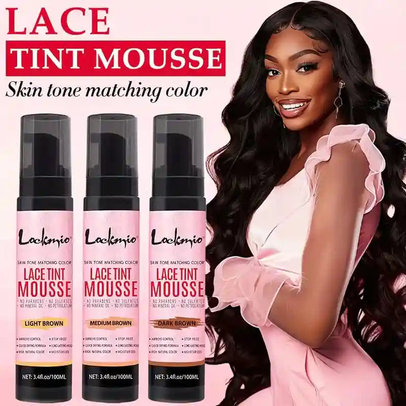 11pcs Medium Brown Lace Tint Mousse & Hair Styling Set
