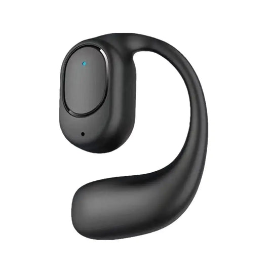 2025 Open-Ear Bluetooth Earbuds – Sport Over-Ear with Mic Black