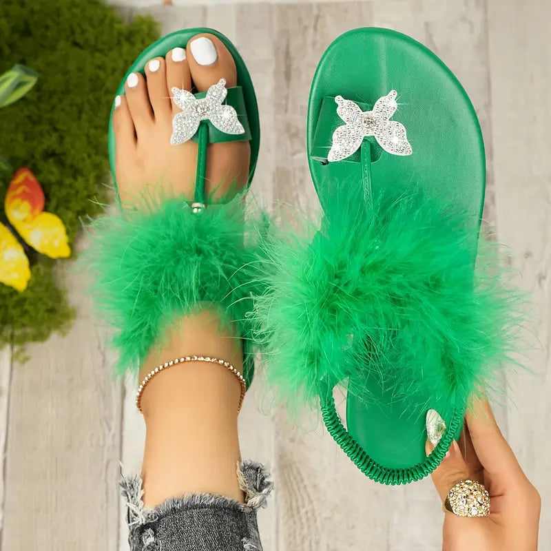 Casual Solid Color Open Toe Flat Sandals – Ankle Strap, Low Heel