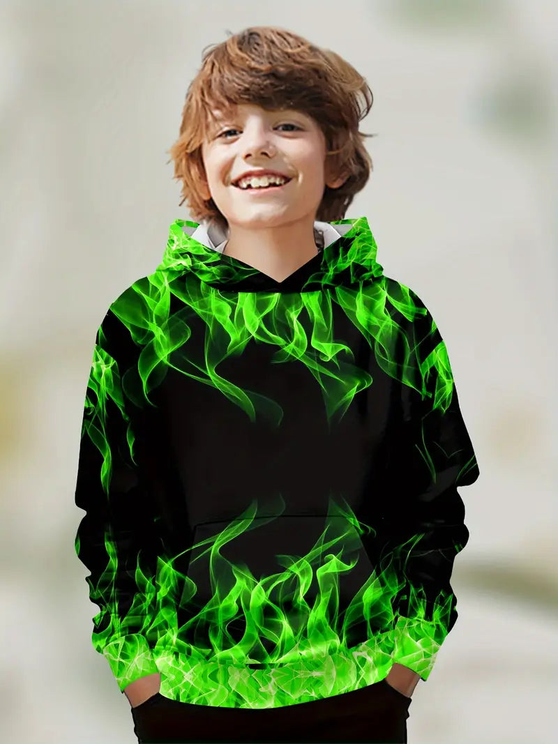 long-sleeve-boys-cozy-fashion-hoodies-with-pocket-for-outdoor-casual-activities-green-flame