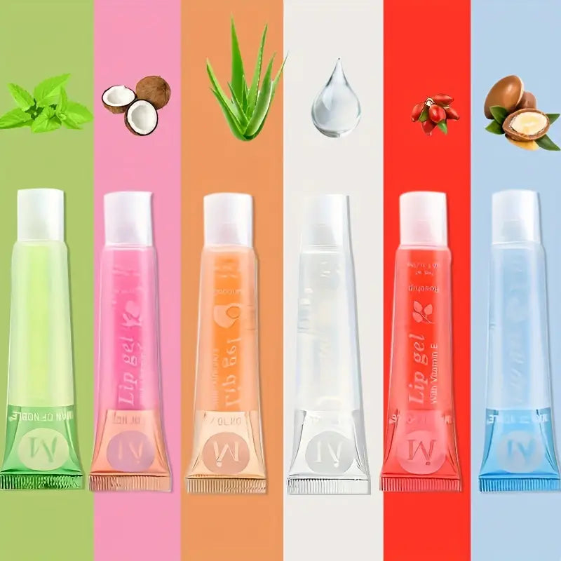 Hydrating Clear Lip Gloss Set – Plumping Lip Oils