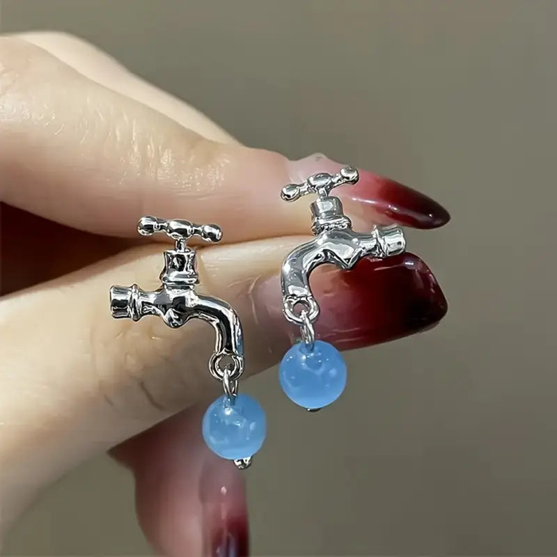 Fashionable Faucet Shape Earrings for Women and Girls